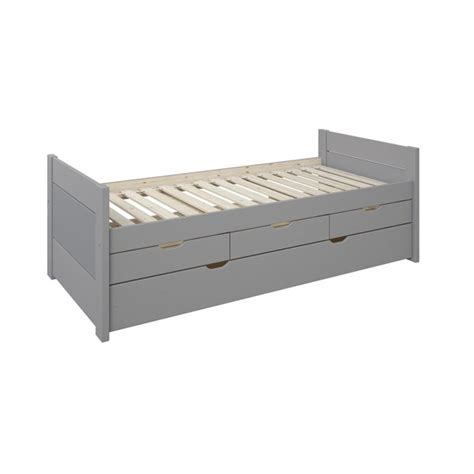 Noomi Solid Wood Tomas Captain Bed